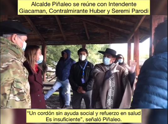 ALCALDE PIÑALEO LE EXIGE A INTENDENTE GIACAMAN REFORZAR PERSONAL DE SALUD Y AYUDA SOCIAL