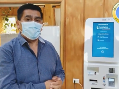 28 CERTIFICADOS Y LA CLAVE ÚNICA PODRÁN SACARSE EN TÓTEM QUE EL MUNICIPIO GESTIONÓ
