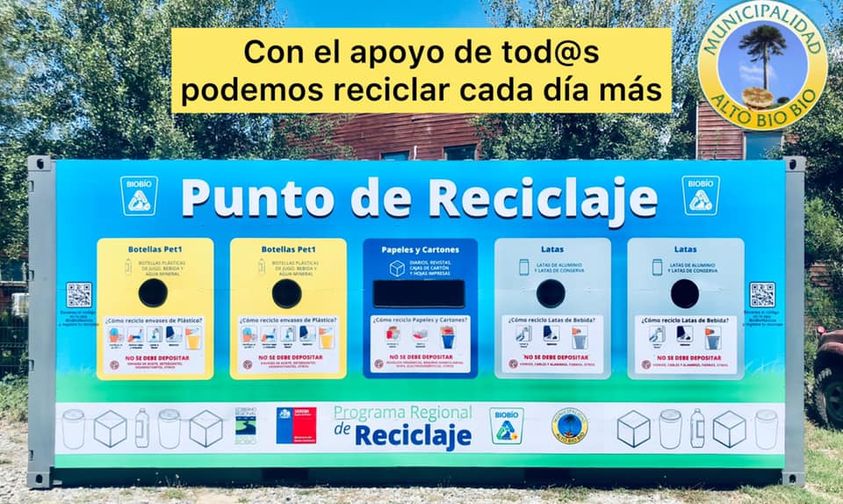 Lee más sobre el artículo AVANZAMOS EN RECICLAJE: TENEMOS PUNTO LIMPIO EN ALTO BIOBÍO