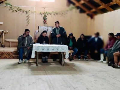 ALCALDE PIÑALEO Y SEREMI DE AGRICULTURA SE REÚNEN CON LOBMAPU BUTALELBUN