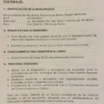 CONCURSO PÚBLICO PARA COORDINADOR DE PLAN COMUNAL DE CULTURA Y DE PLAN DE GESTIÓN DE ESPACIOS CULTURALES