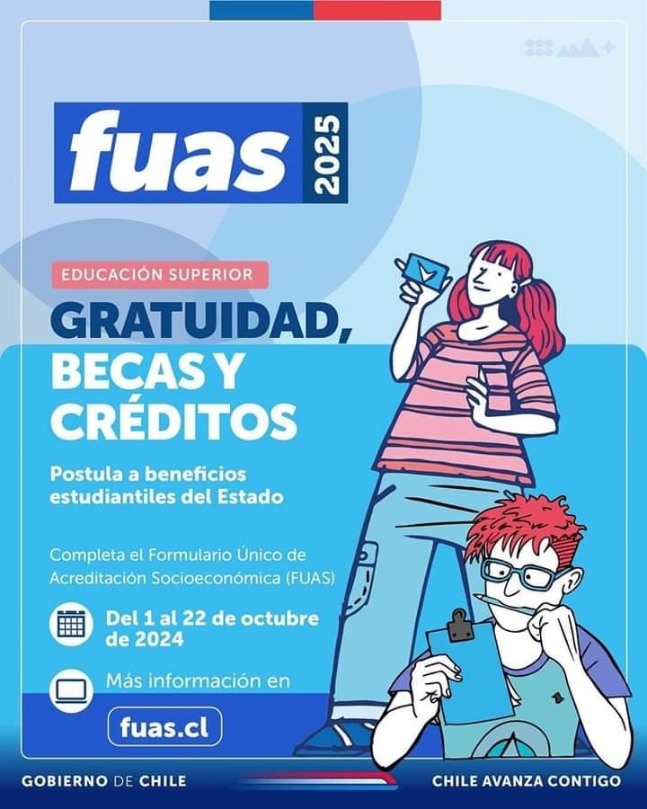 Lee más sobre el artículo OCTUBRE: MES DE POSTULACIONES FUAS