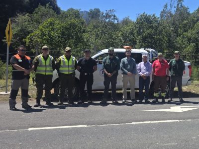 REALIZAN TRABAJO PREVENTIVO CONTRA INCENDIOS FORESTALES